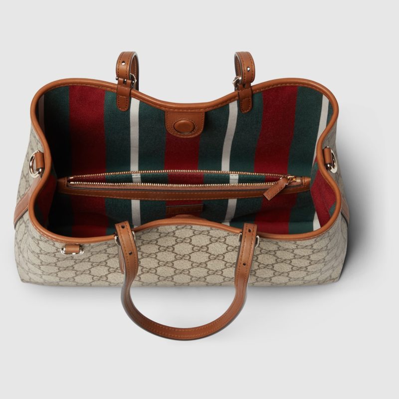 GG Emblem Small Tote Bag - Image 6