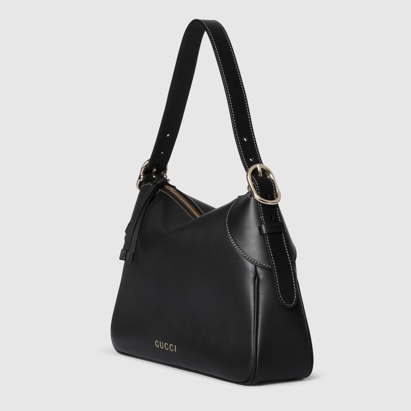 GG Emblem Medium Shoulder Bag - Image 2