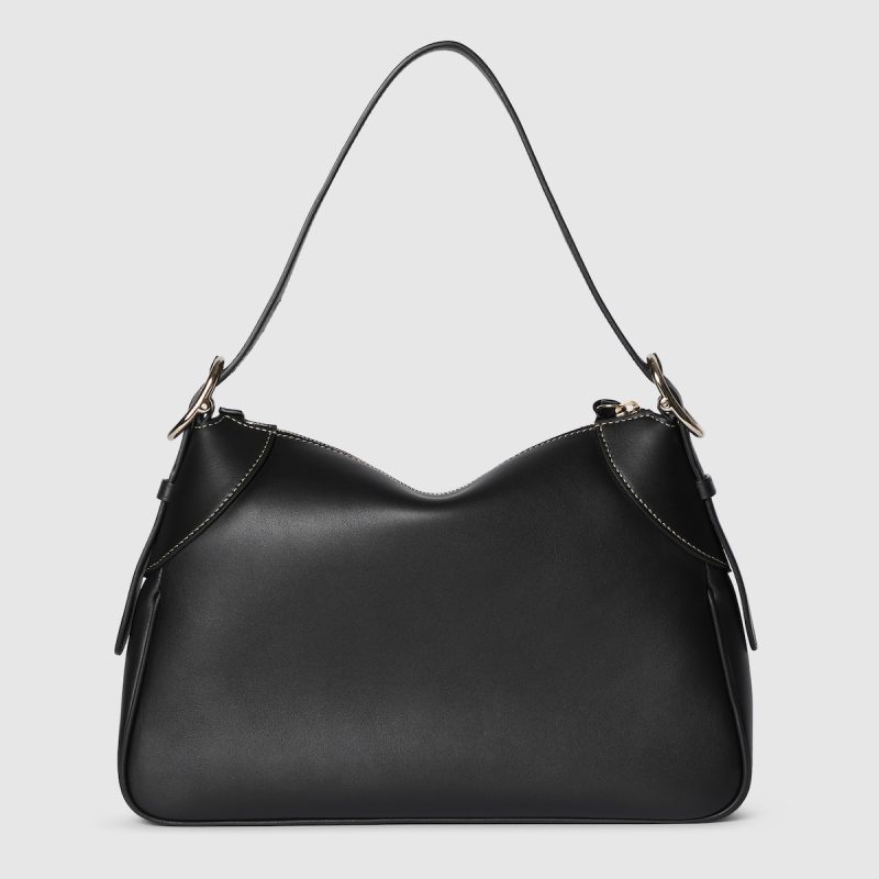 GG Emblem Medium Shoulder Bag - Image 5