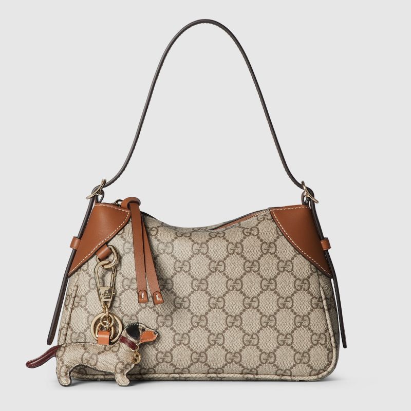 GG Emblem Small Shoulder Bag - Image 4