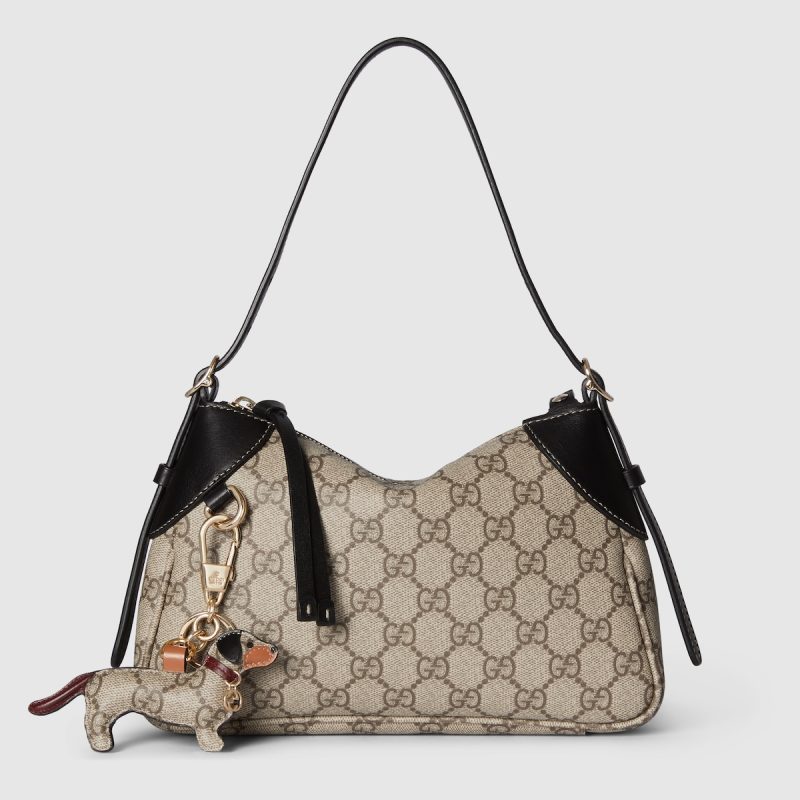 GG Emblem Small Shoulder Bag - Image 4