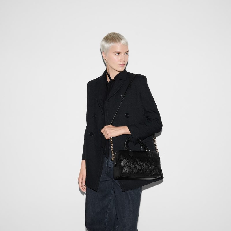 GG Emblem Small Top Handle Bag - Image 3