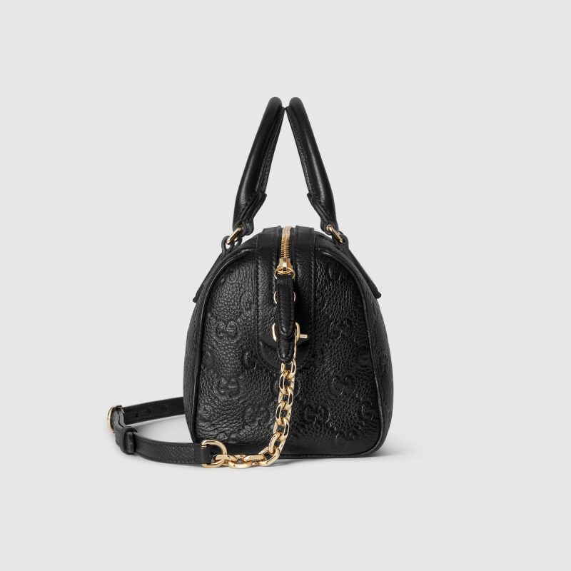 GG Emblem Small Top Handle Bag - Image 5