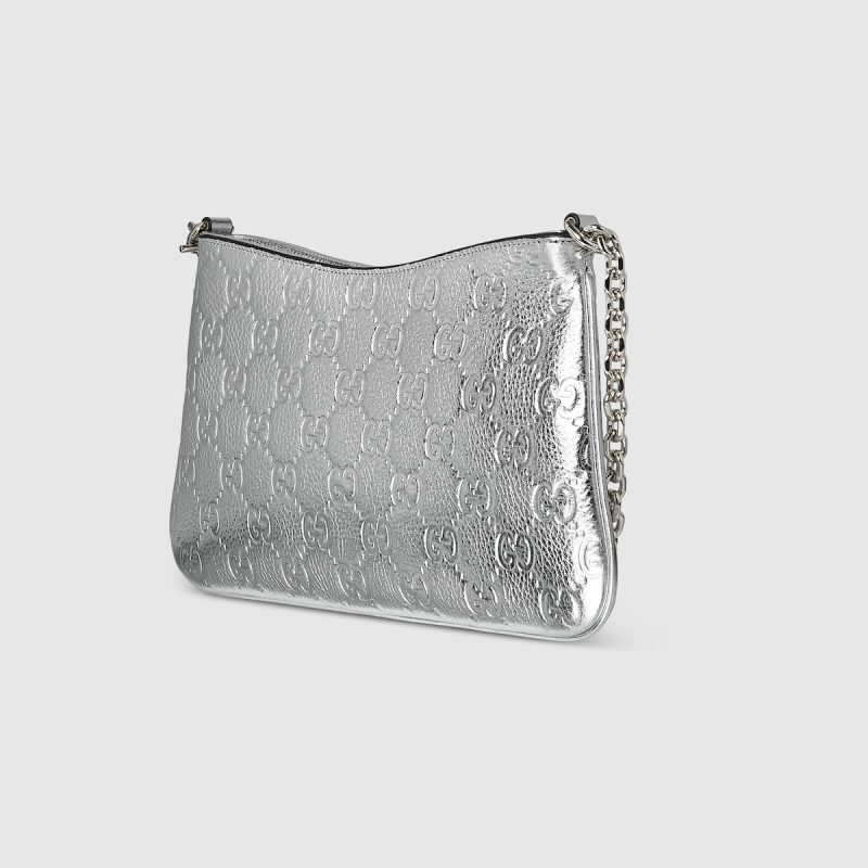 GG Emblem Medium Shoulder Bag - Image 2