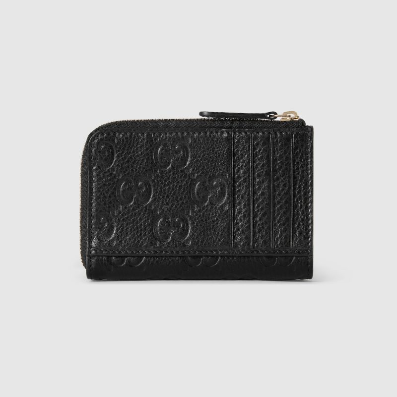 GG Emblem Zip Card Case - Image 4