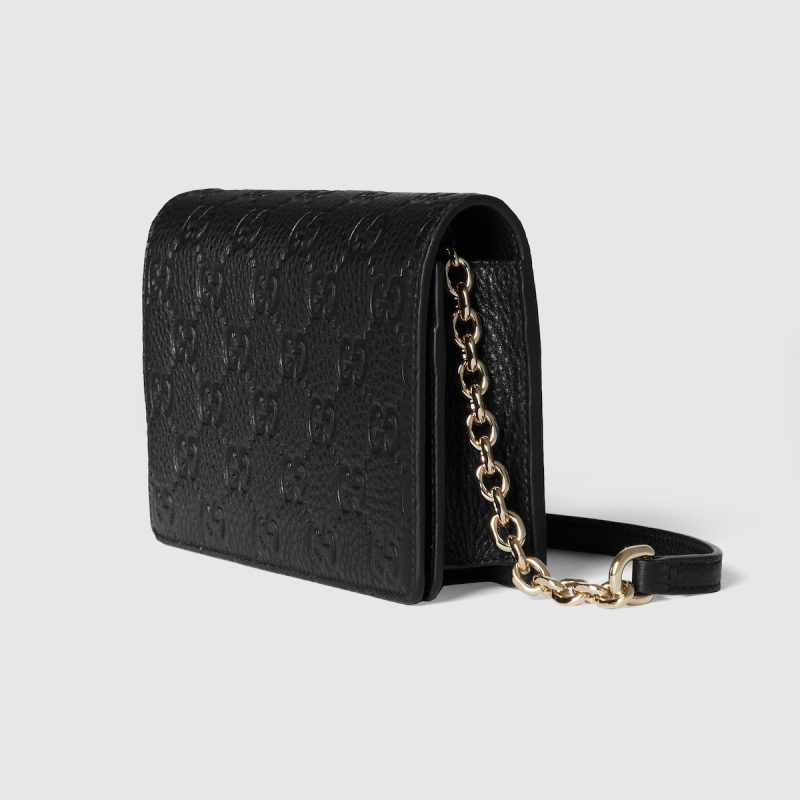 GG Emblem Super Mini Shoulder Bag - Image 2