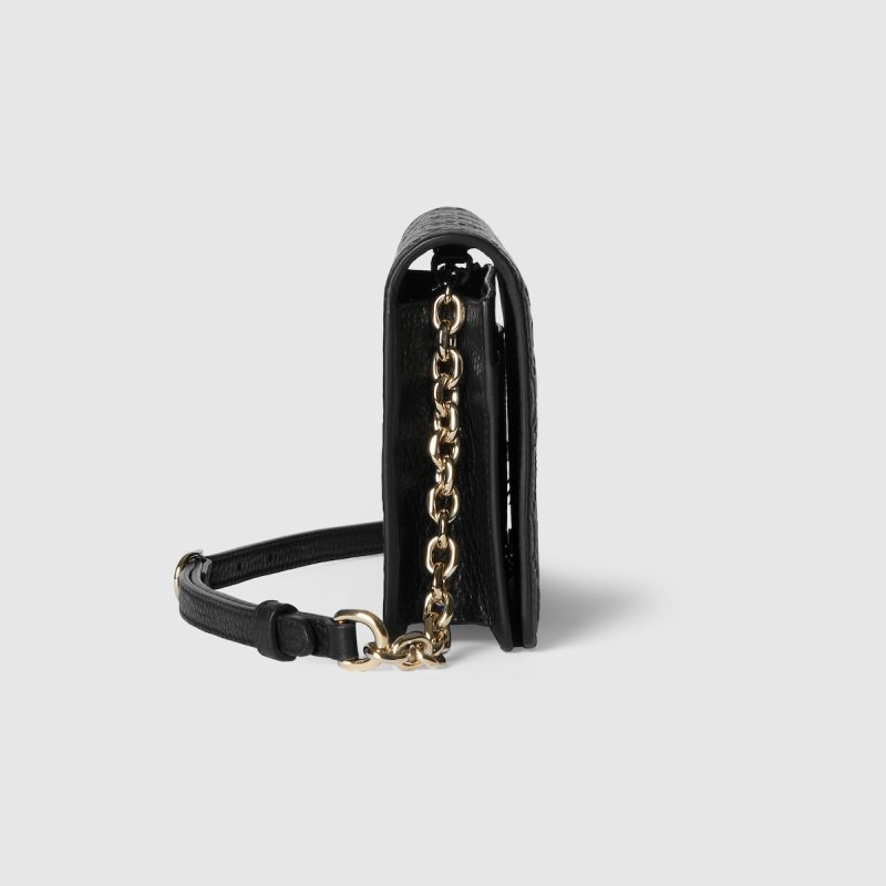 GG Emblem Super Mini Shoulder Bag - Image 6