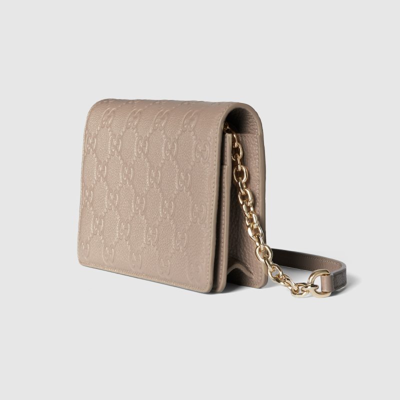 GG Emblem Super Mini Shoulder Bag - Image 2