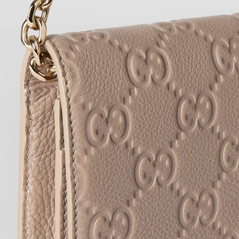 GG Emblem Super Mini Shoulder Bag - Image 5