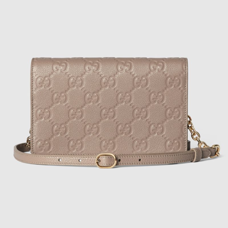 GG Emblem Super Mini Shoulder Bag - Image 6