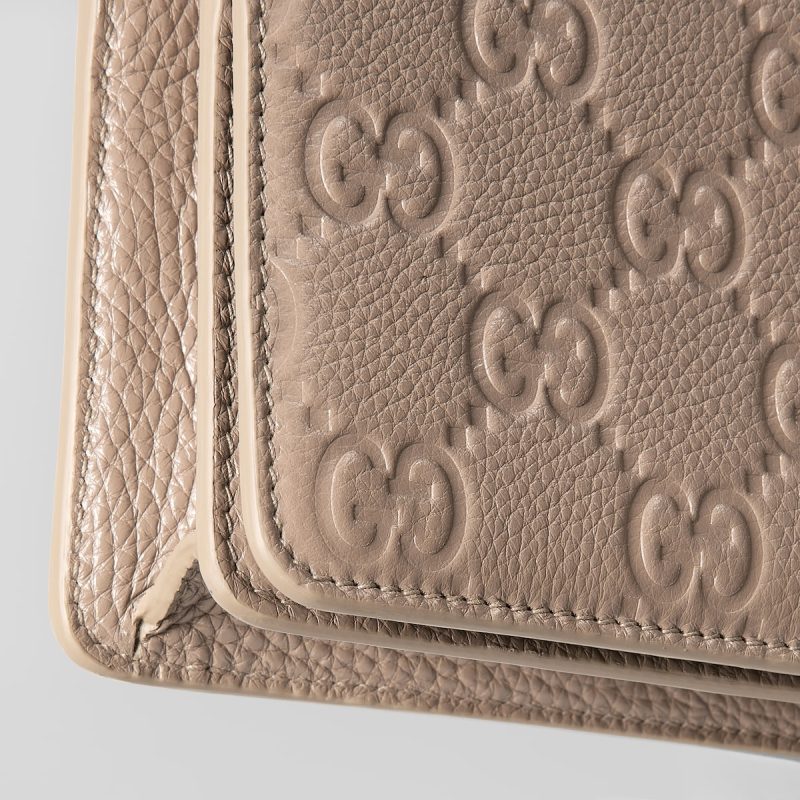 GG Emblem Super Mini Shoulder Bag - Image 9