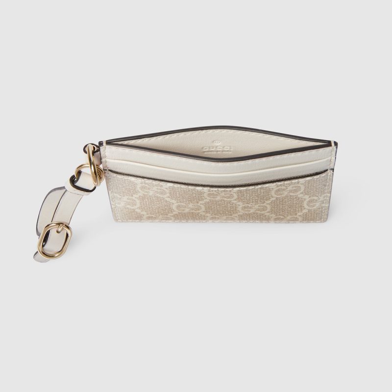 GG Emblem Card Case With Strap - Image 2