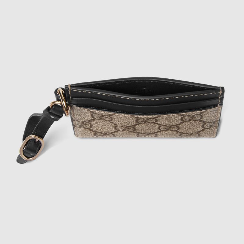 GG Emblem Card Case With Strap - Image 2