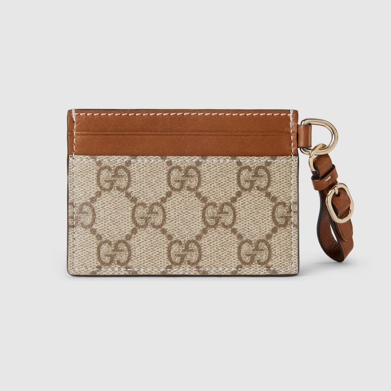 GG Emblem Card Case With Strap - Image 4