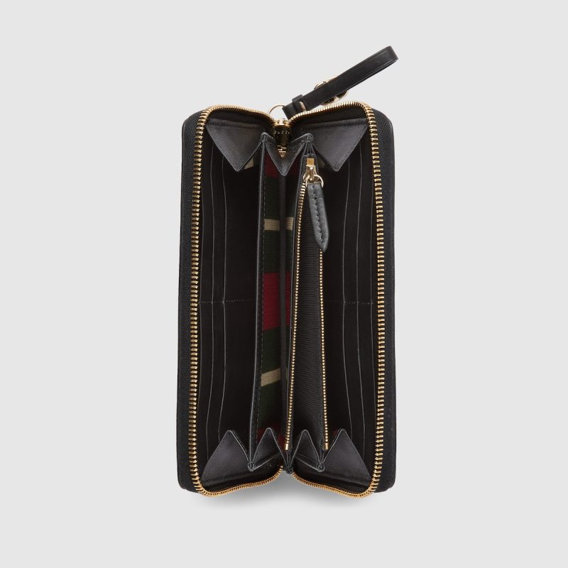 GG Emblem Zip Around Wallet - Image 2