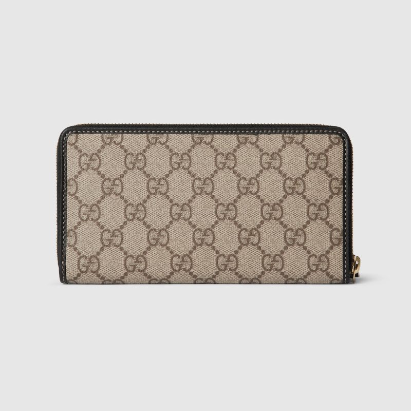GG Emblem Zip Around Wallet - Image 4