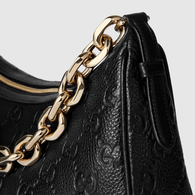 GG Emblem Medium Shoulder Bag - Image 4