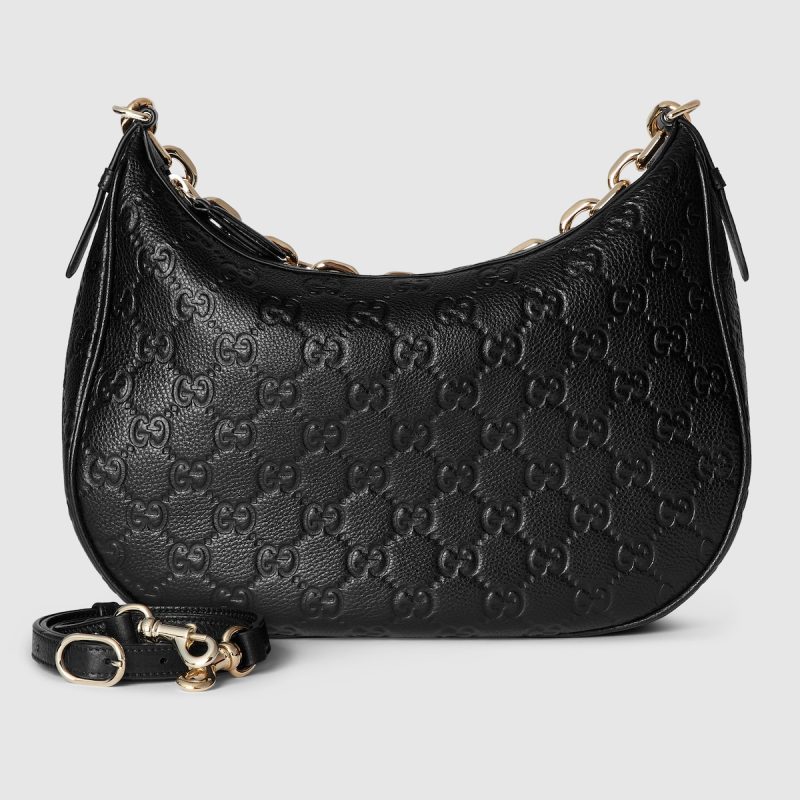 GG Emblem Medium Shoulder Bag - Image 5