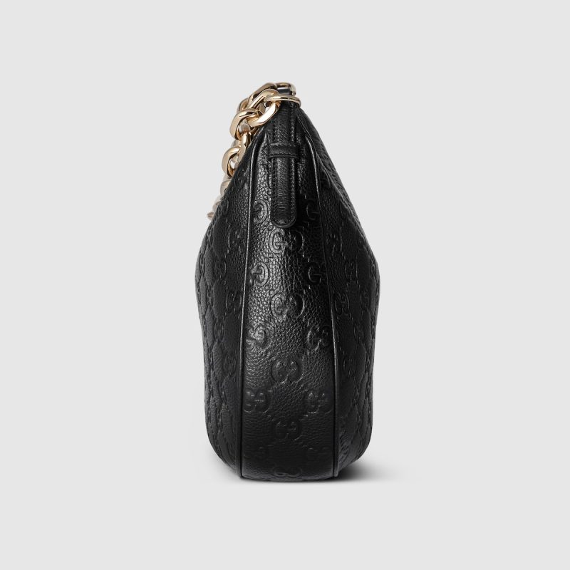 GG Emblem Medium Shoulder Bag - Image 6