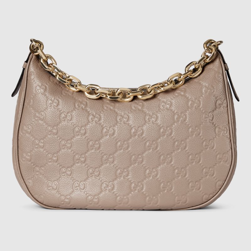 GG Emblem Medium Shoulder Bag