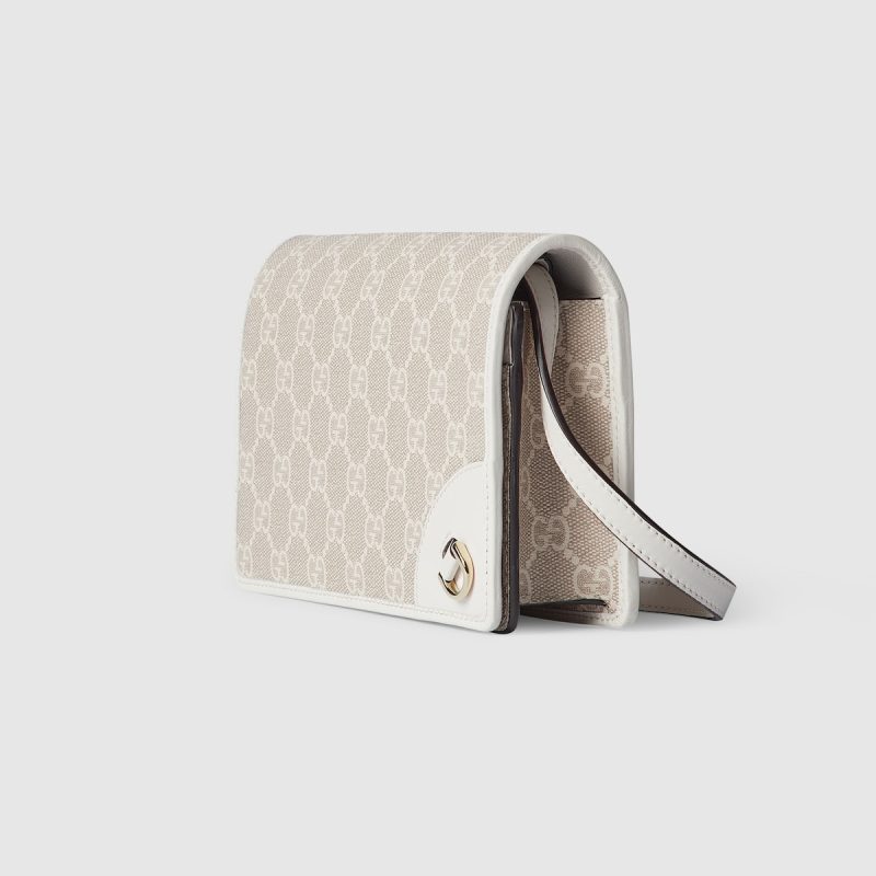 Gucci GG Emblem Super Mini Shoulder Bag - Image 2