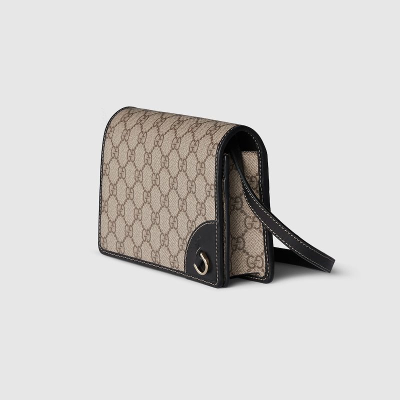 Gucci GG Emblem Super Mini Shoulder Bag - Image 2