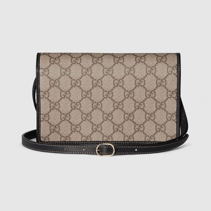 Gucci GG Emblem Super Mini Shoulder Bag - Image 4