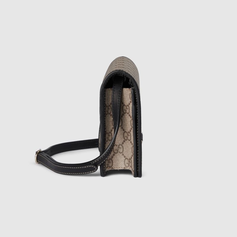 Gucci GG Emblem Super Mini Shoulder Bag - Image 5