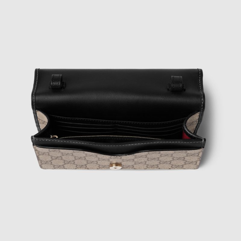Gucci GG Emblem Super Mini Shoulder Bag - Image 6