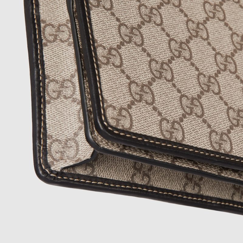 Gucci GG Emblem Super Mini Shoulder Bag - Image 7
