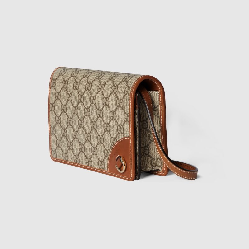 Gucci GG Emblem Super Mini Shoulder Bag - Image 2