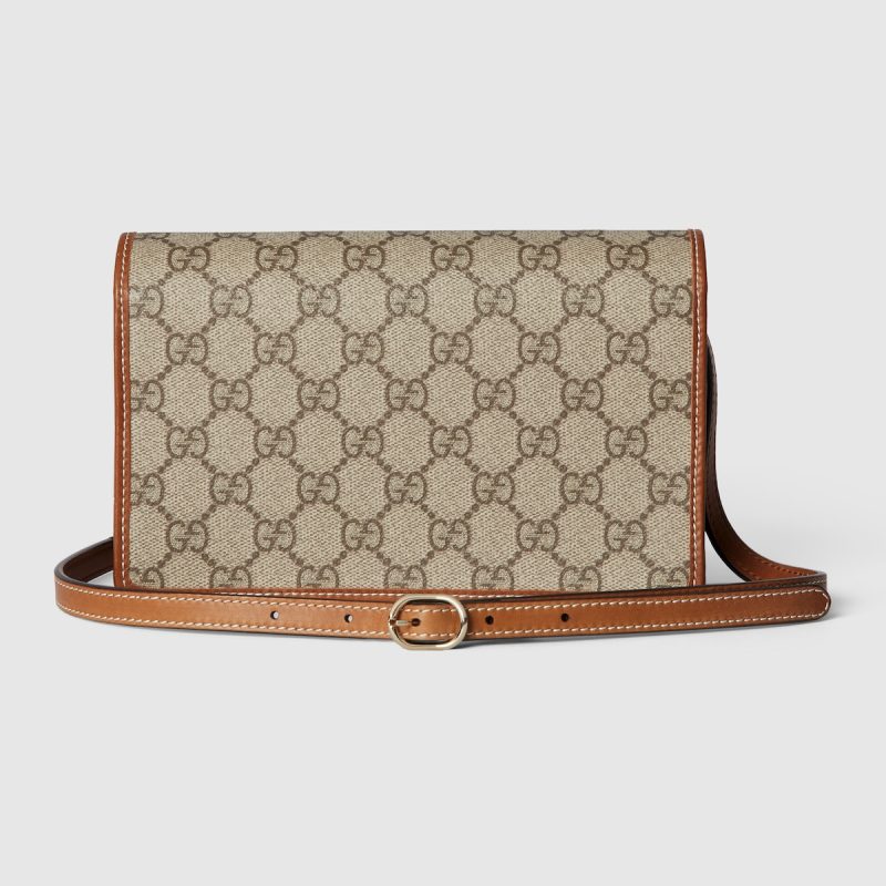 Gucci GG Emblem Super Mini Shoulder Bag - Image 5