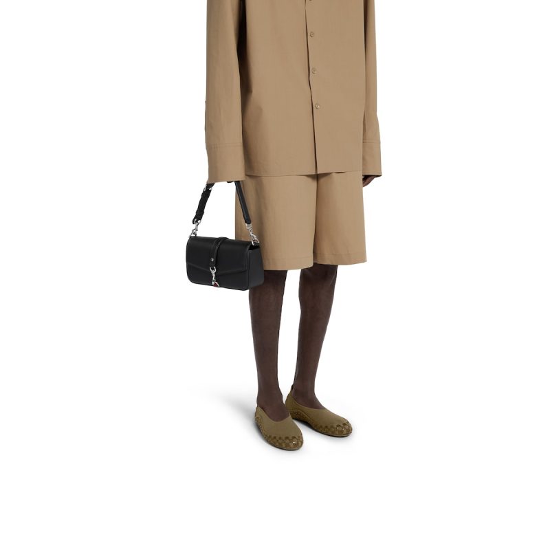 Small Crossbody Bag With Hook Closure - Image 3