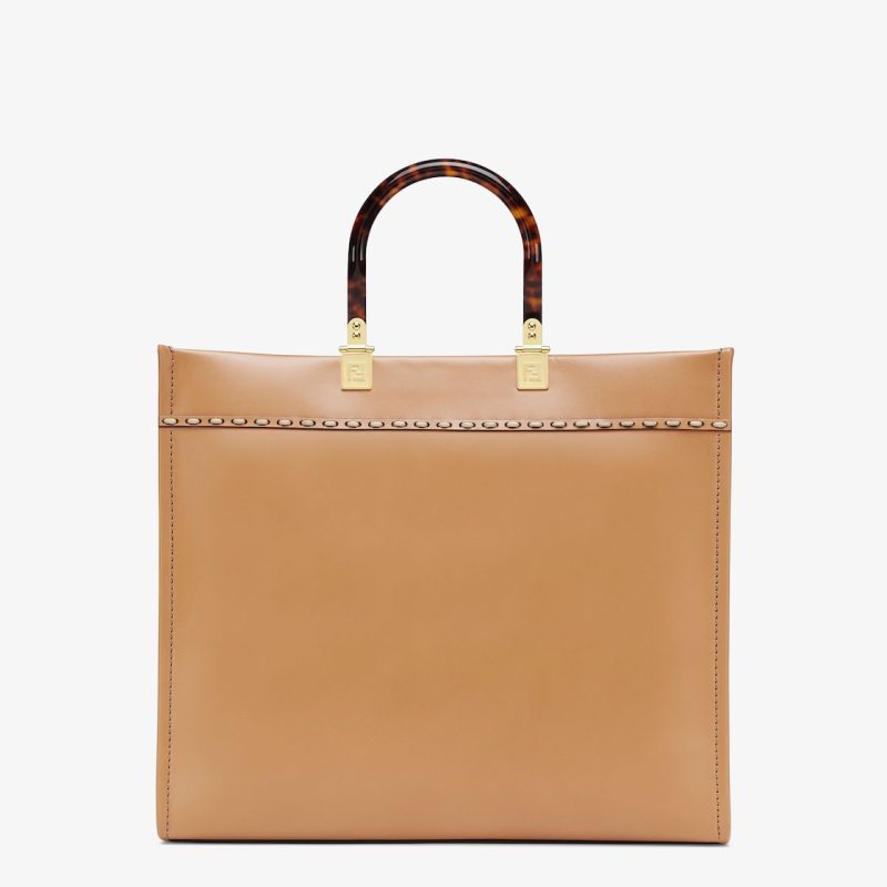 Fendi Sunshine Medium Snakeskin Shopping Bag - Image 3