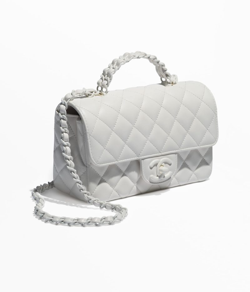 Mini Flap Bag with Top Handle - Image 2