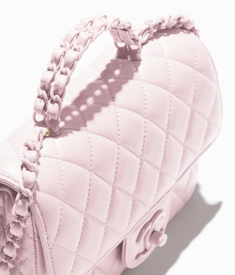 Mini Flap Bag with Top Handle - Image 4