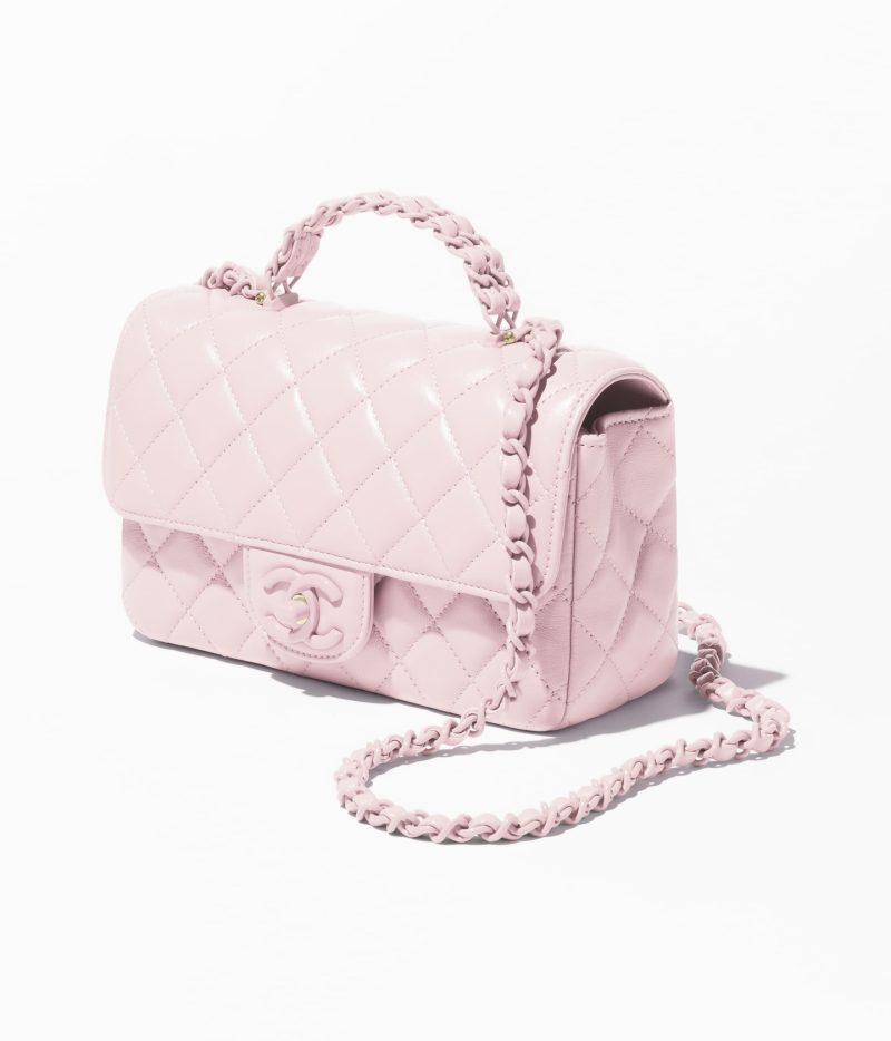 Mini Flap Bag with Top Handle - Image 2