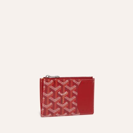 Bourbon zipped card holder