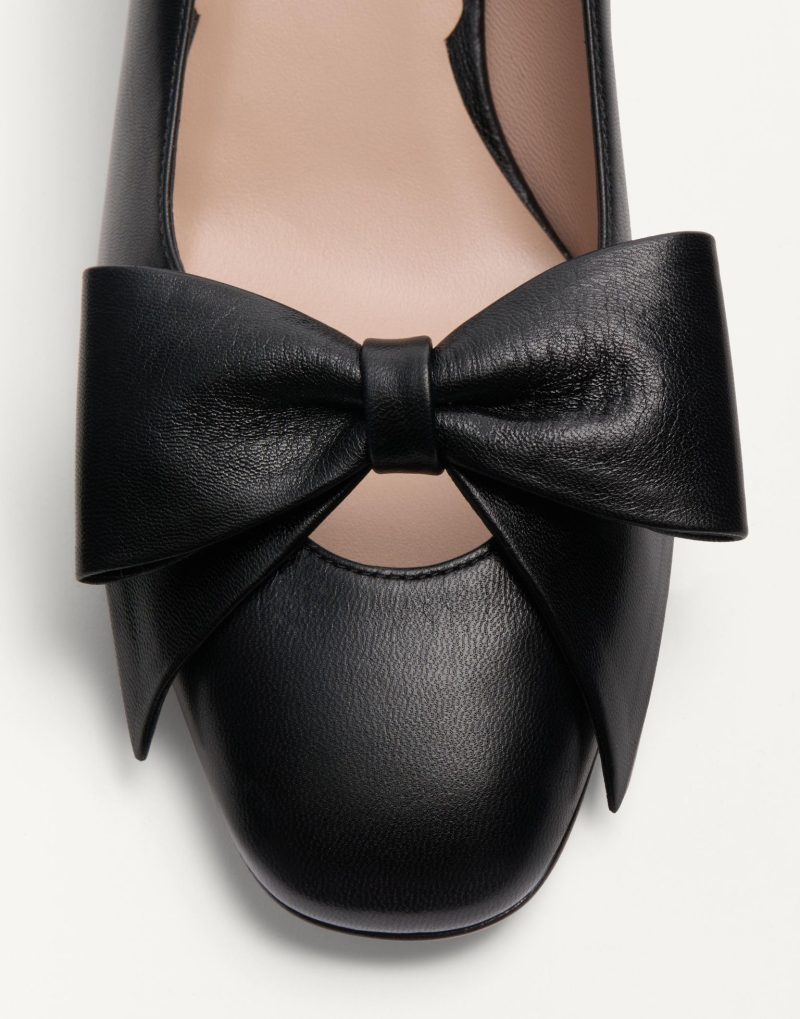 BOWOW PUMPS IN KIDSKIN 45MM - Image 2
