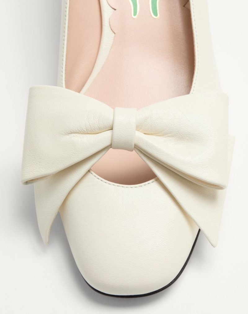 BOWOW PUMPS IN KIDSKIN 45MM - Image 5