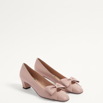 BOWOW PUMPS IN KIDSKIN 45MM