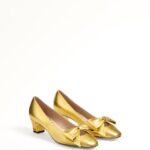 BOWOW PUMPS IN LAMINATED NAPPA 45MM