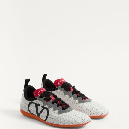 CHROMATHON SNEAKER IN PERFORATED NAPPA