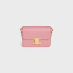 TEEN TRIOMPHE BAG IN SHINY CALFSKIN ROSE