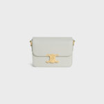 TEEN TRIOMPHE BAG IN SHINY CALFSKIN CHALK