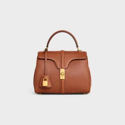 SMALL 16 BAG IN NATURAL CALFSKIN TAN