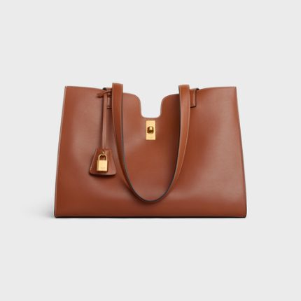 CABAS 16 IN SMOOTH CALFSKIN TAN