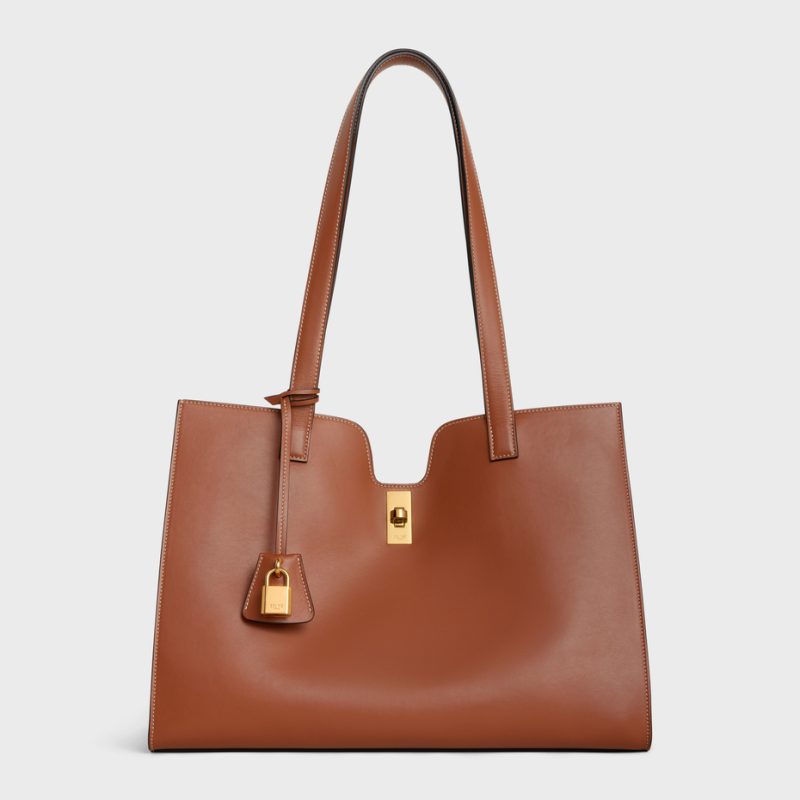 CABAS 16 IN SMOOTH CALFSKIN TAN - Image 4