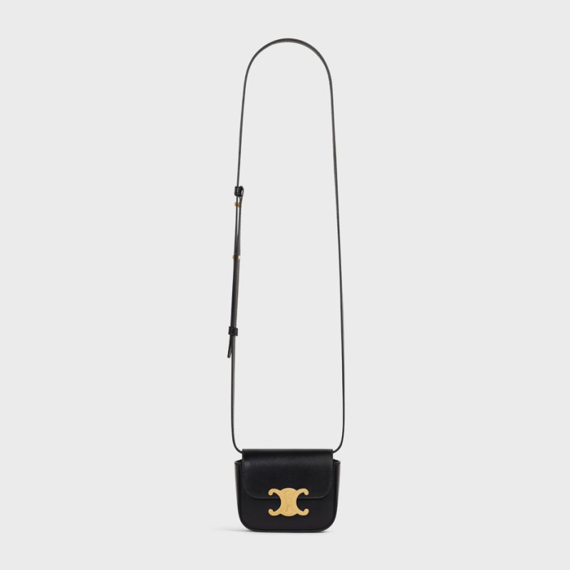 MINI CLAUDE IN SHINY CALFSKIN BLACK - Image 5