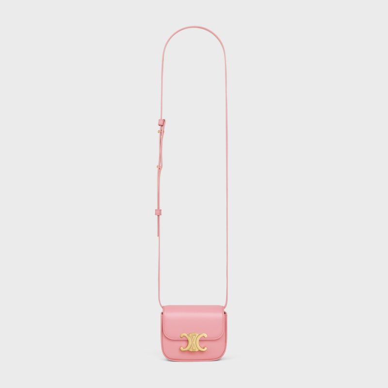 MINI CLAUDE IN SHINY CALFSKIN ROSE - Image 5